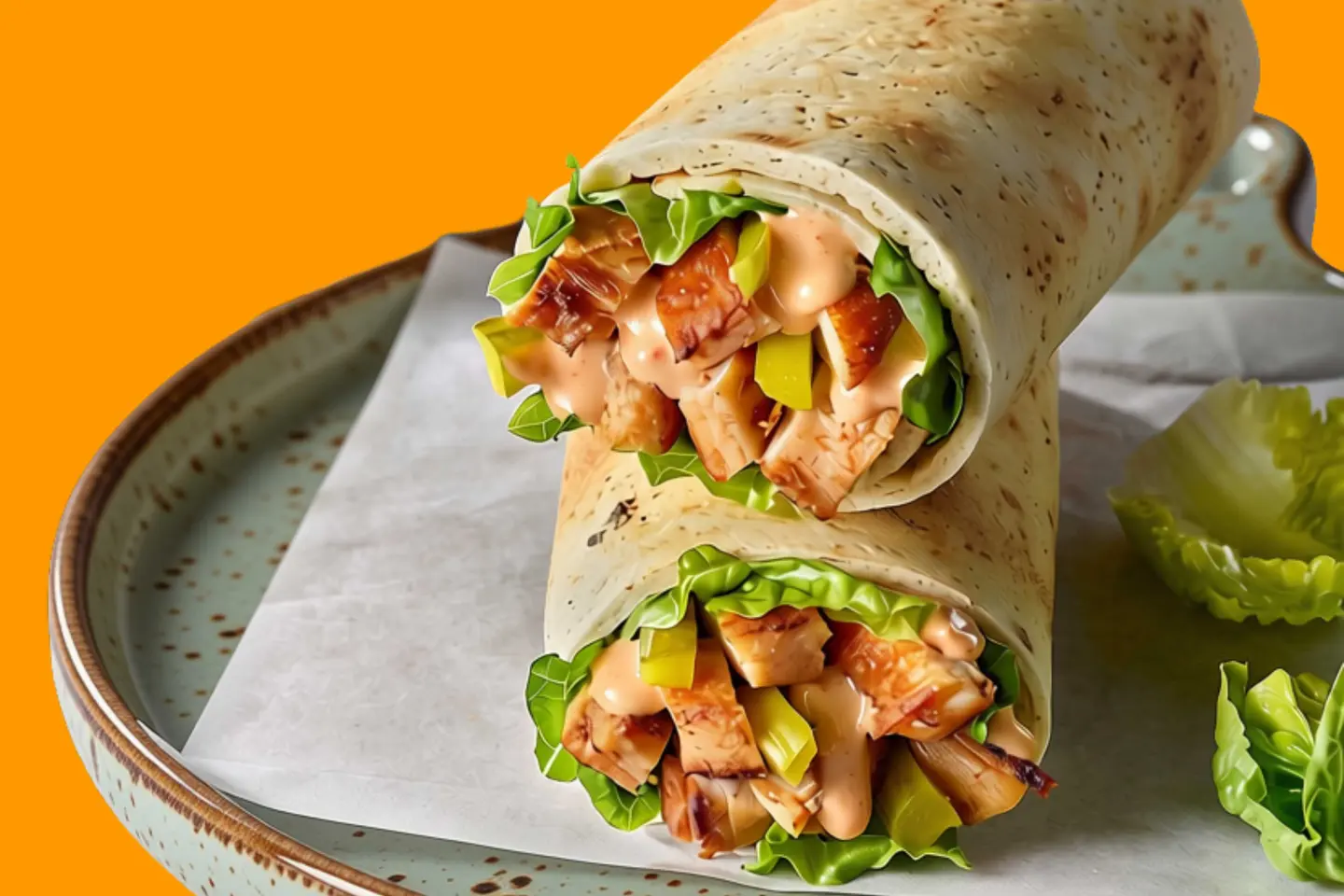 Dynamite Chicken Wrap