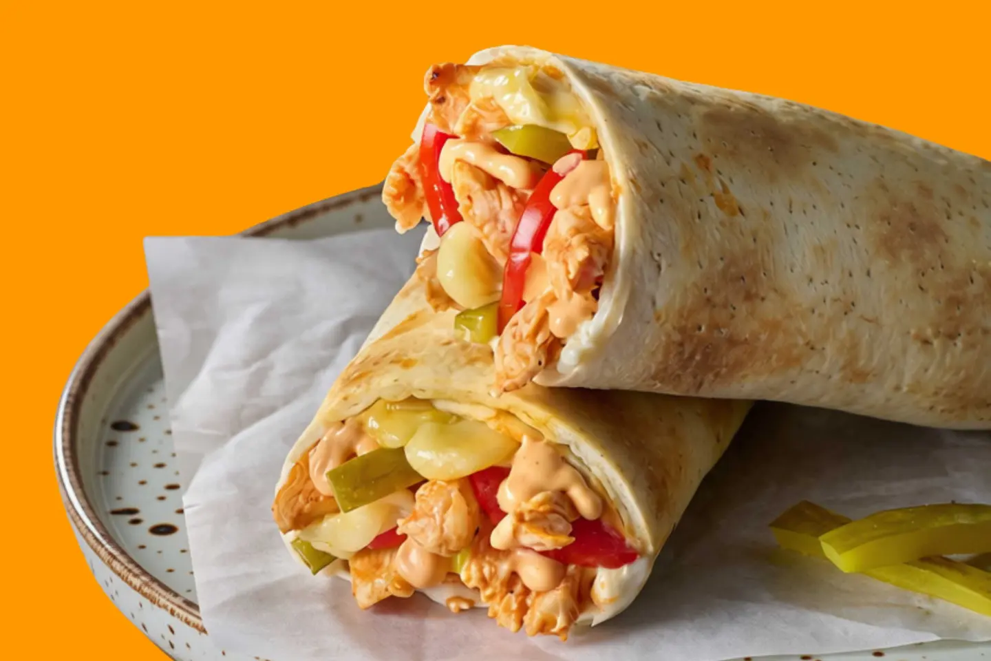 Buffalo Crunch Chicken Wrap