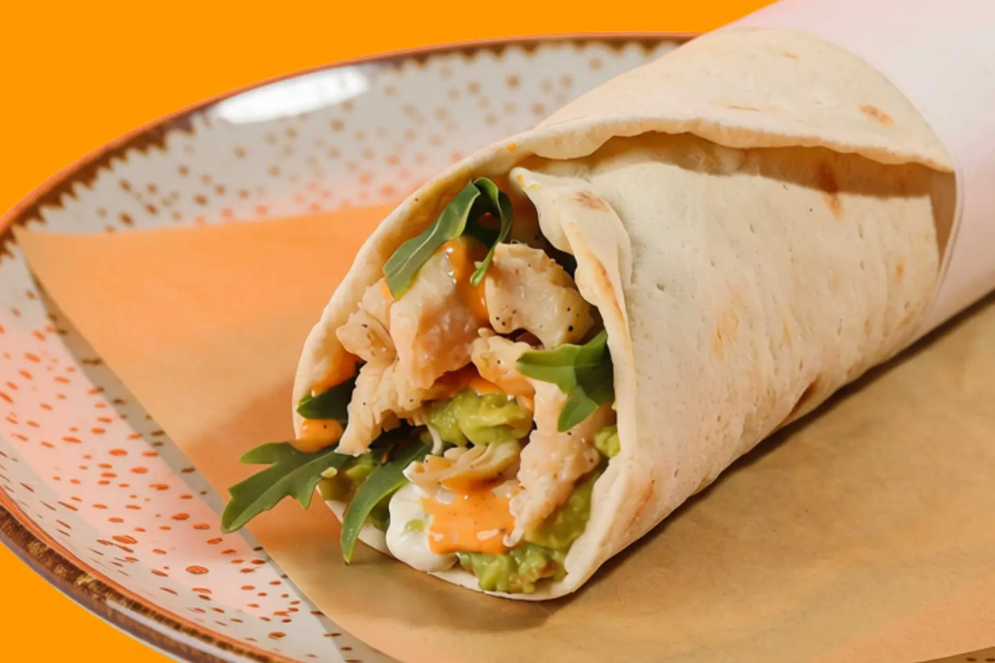 Peri Peri Chicken Wrap