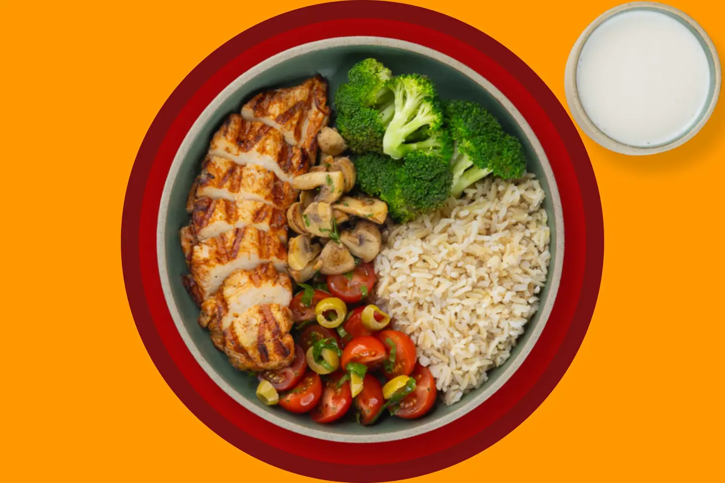 Grilled Chicken Breast Bowl