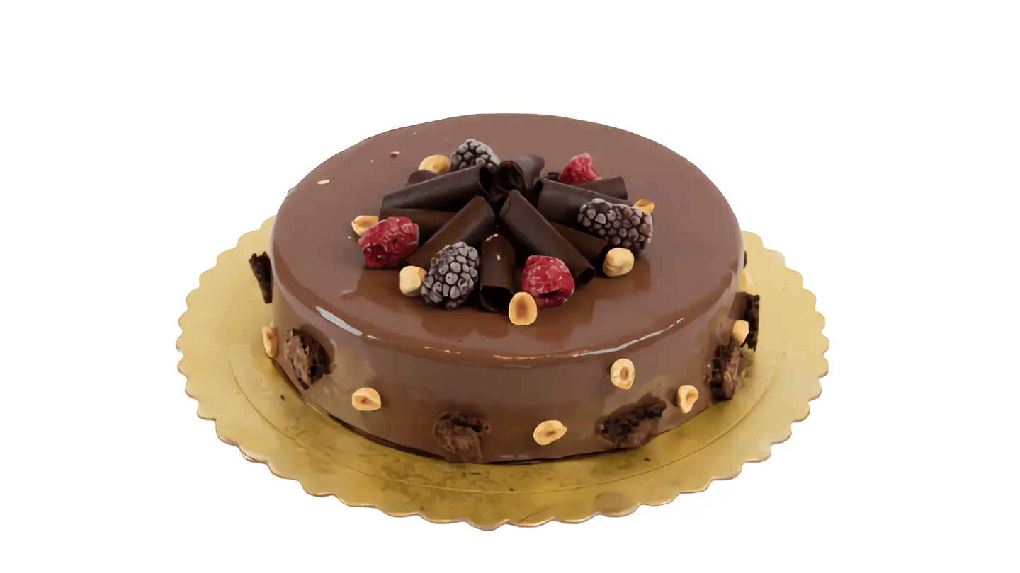 Chocolate Curls Cake