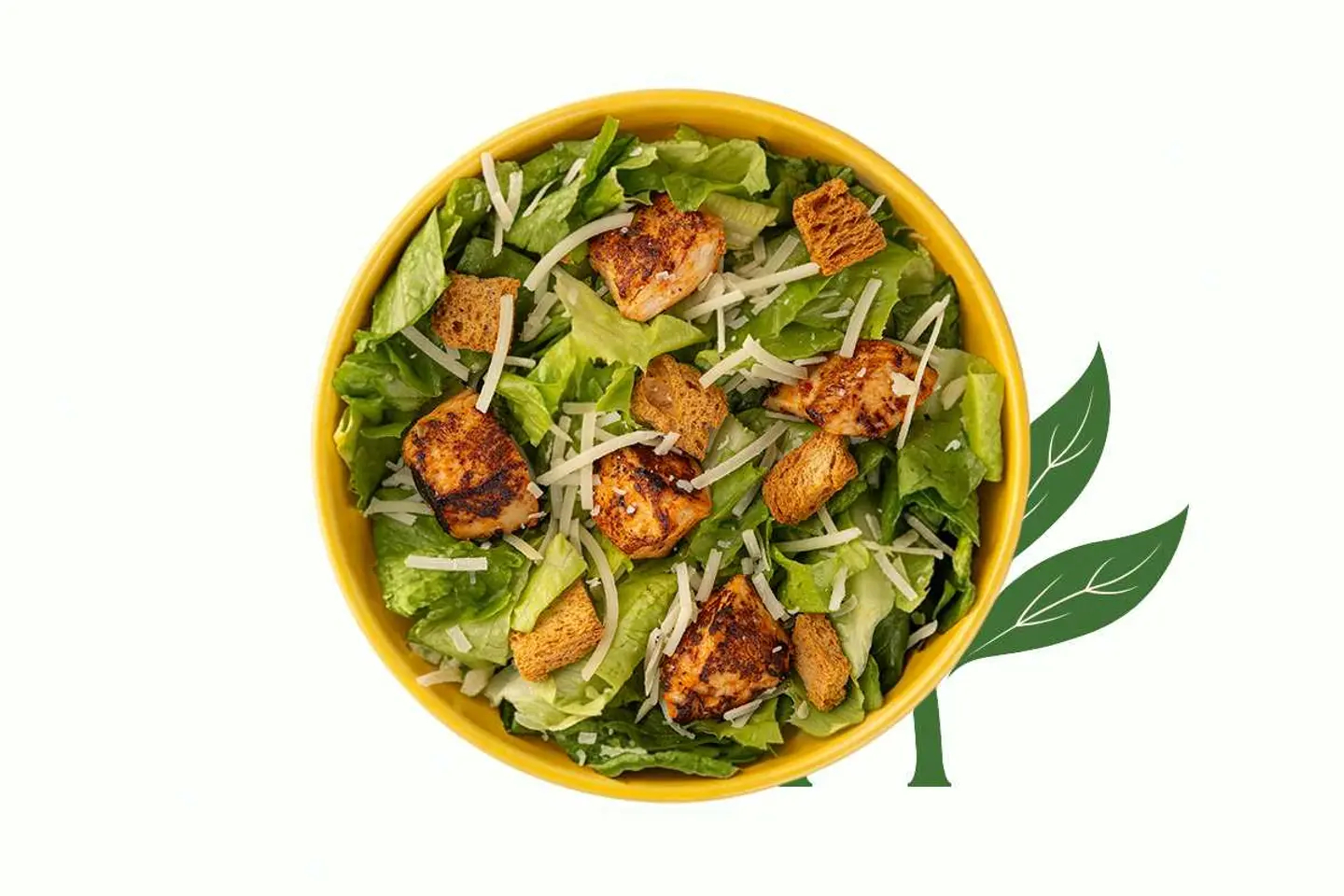 Caesar Tawook Salad