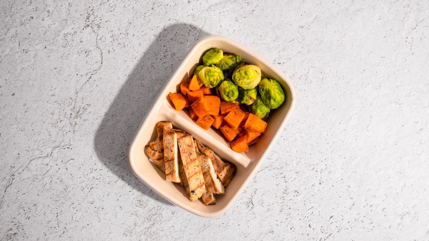 Grilled Chicken Gym Plate