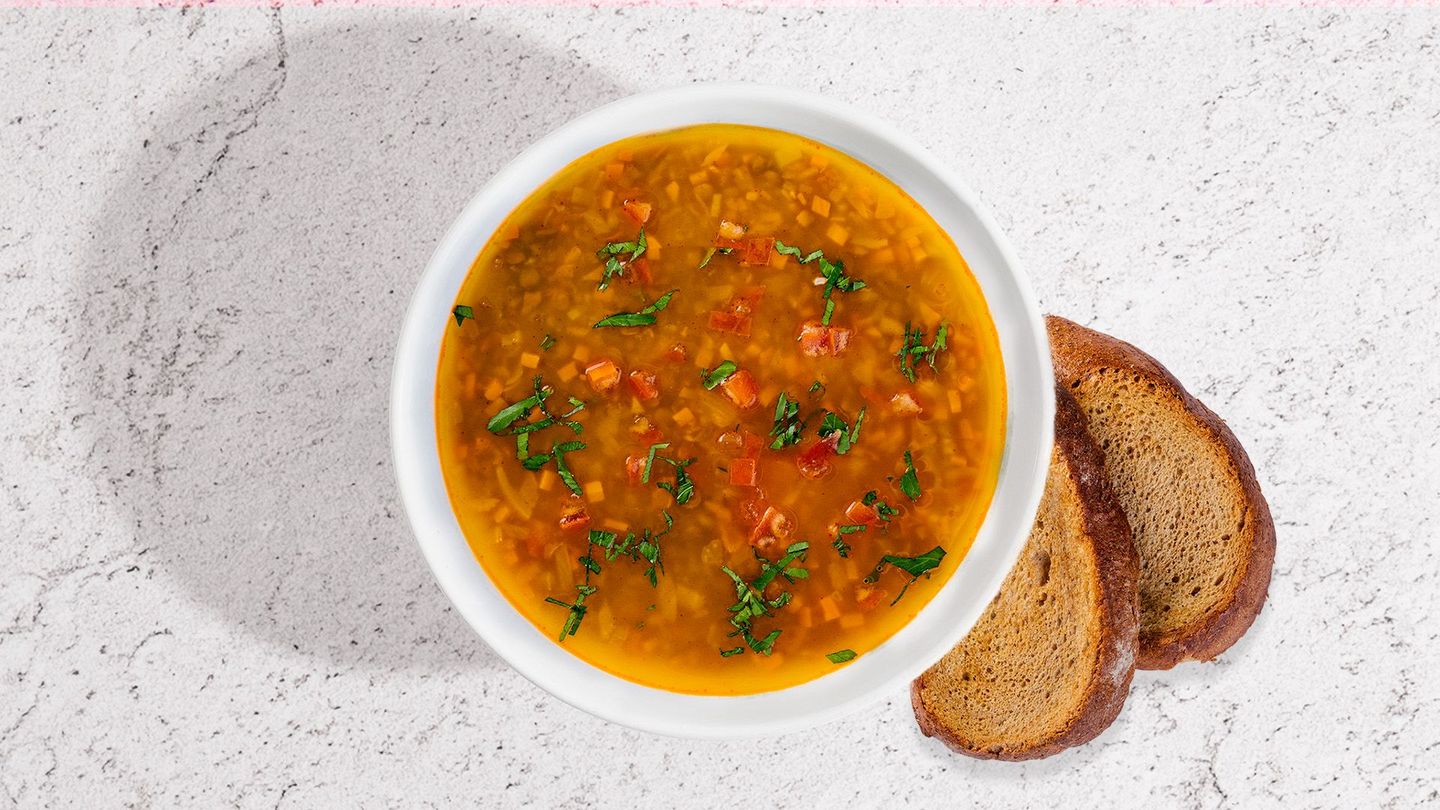 Brown Lentil Soup
