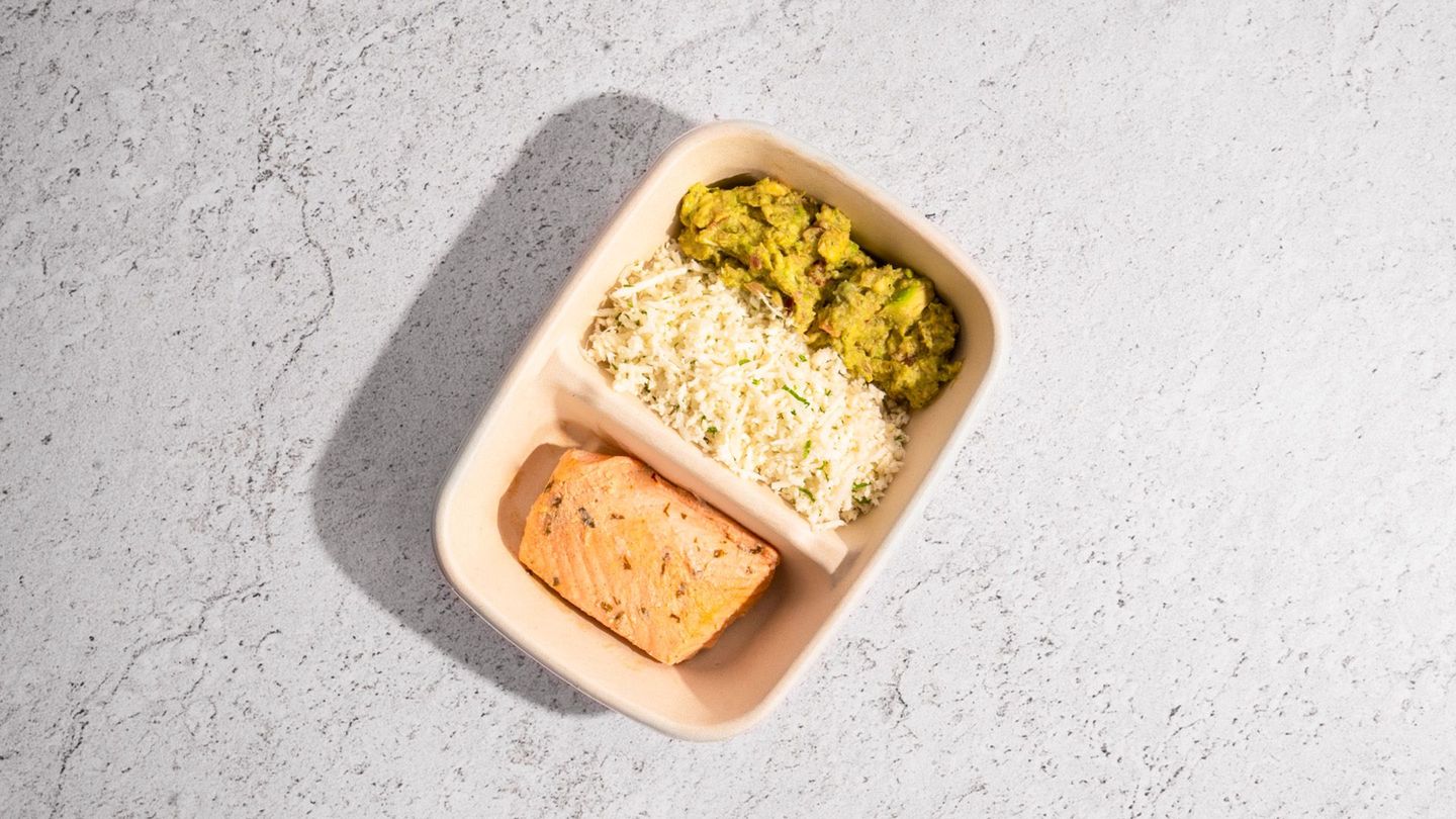 Baked Salmon Gym Plate