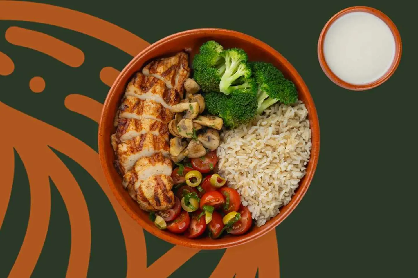 طبق دجاج مشوي