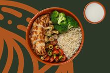 طبق دجاج مشوي