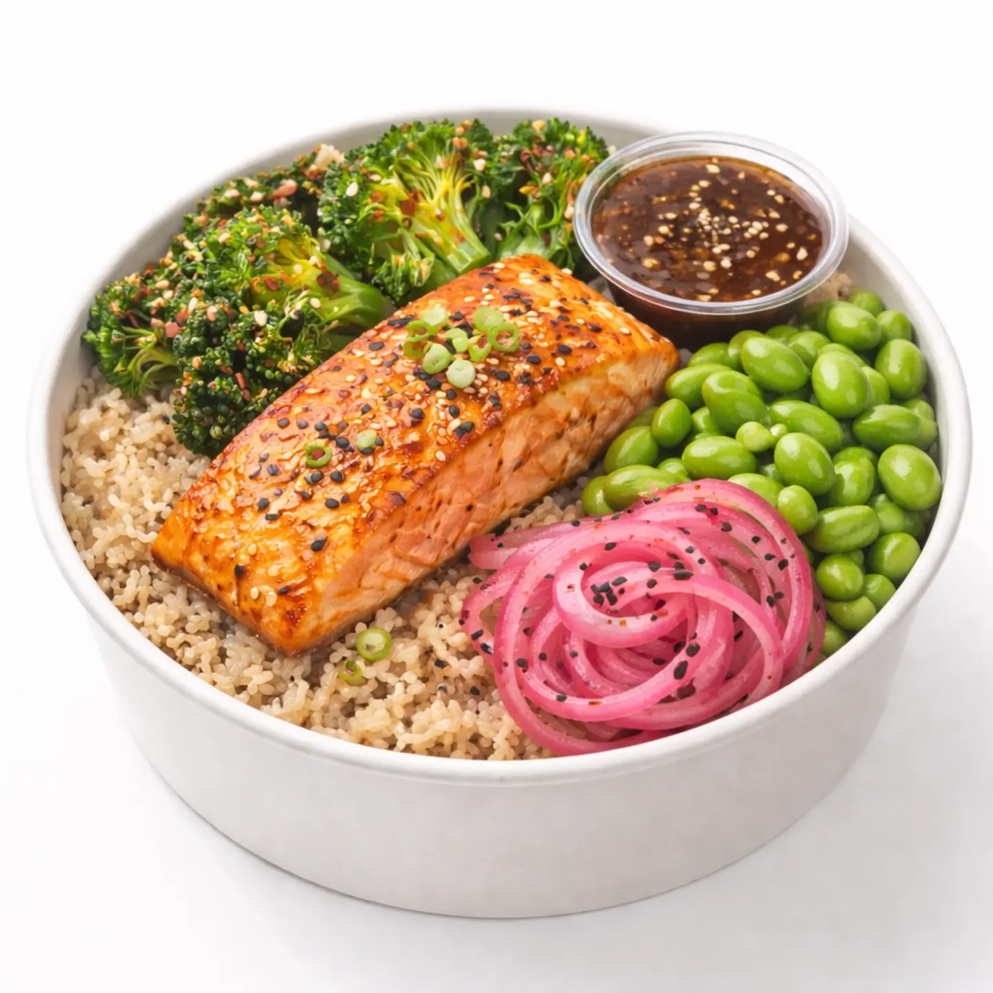 Fiery Salmon Bowl