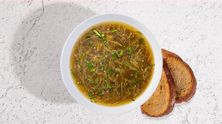 شوربة البصل الفرنسية