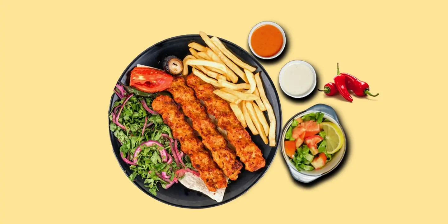 كباب دجاج حار