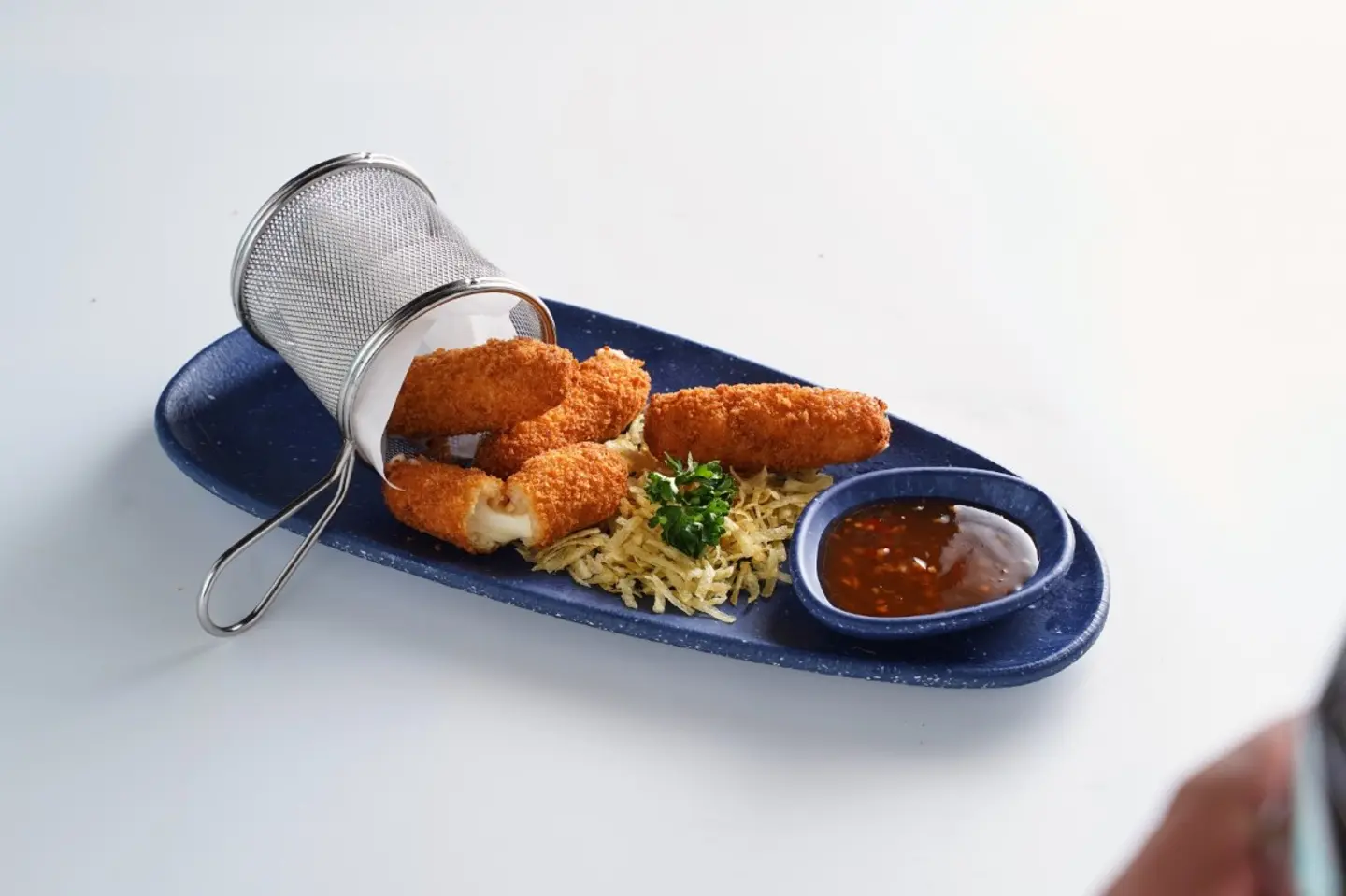 أصابع جبن مقلية