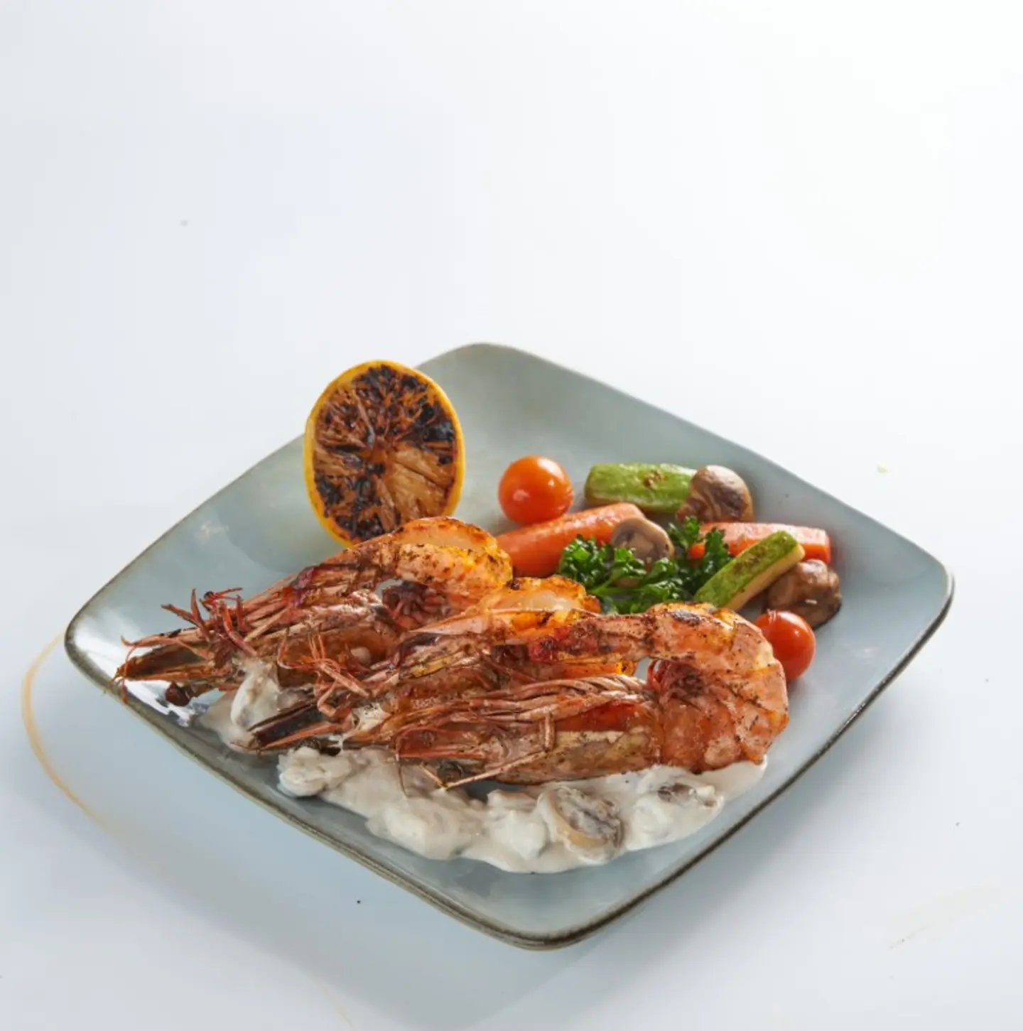 جمبري جامبو بالكريمة والفطر