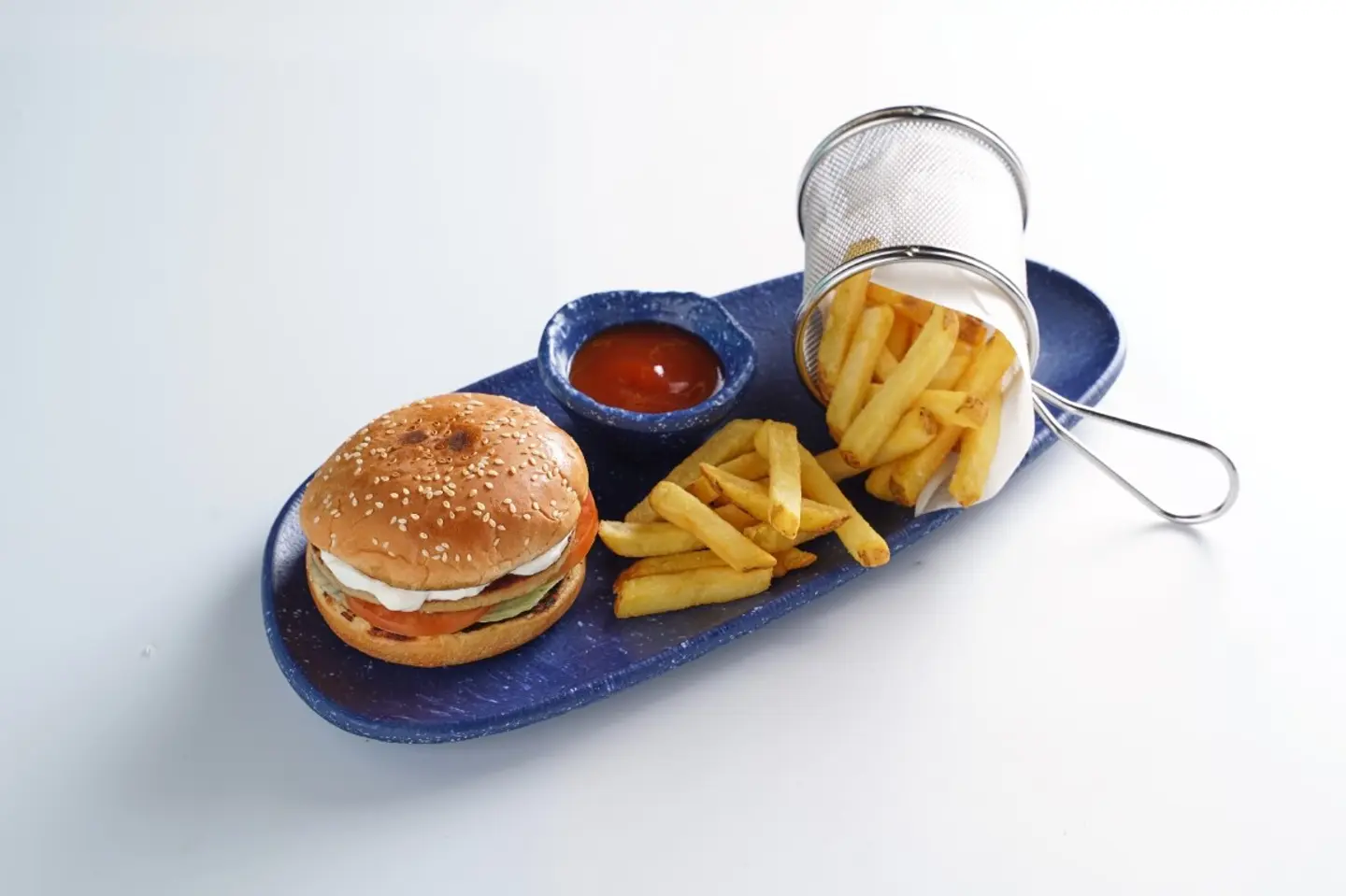 برجر دجاج كرسبي