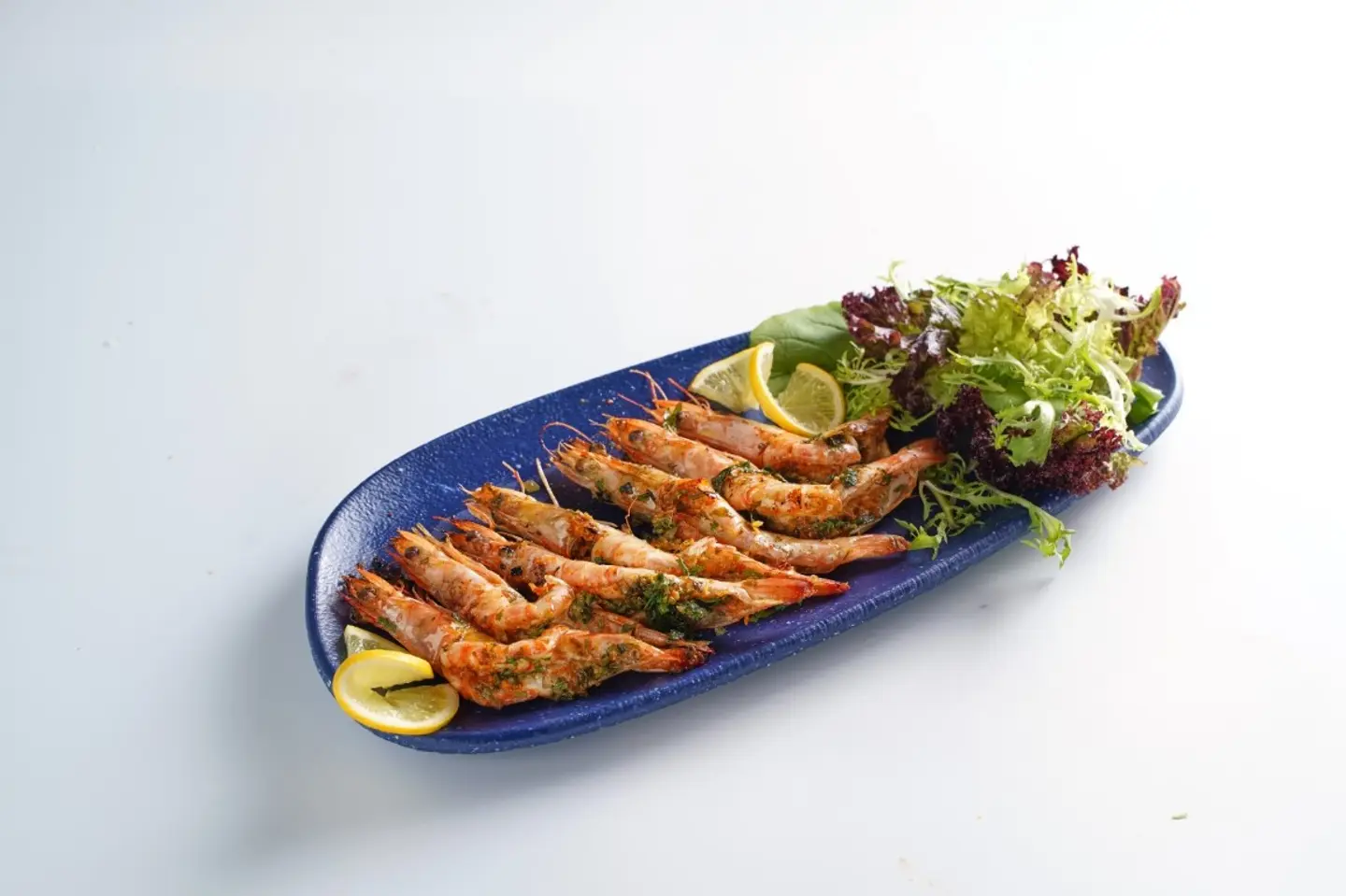 صينية جمبري مطفى بالزبدة والثوم