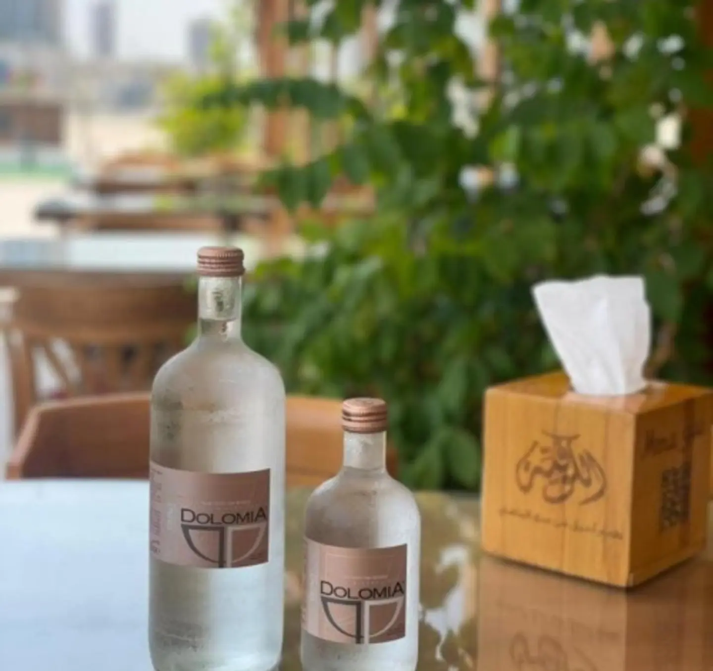 مياه غازية صغيرة