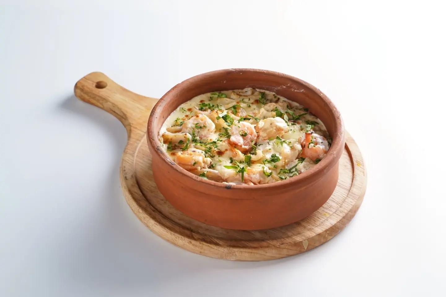 طاجن سي فود بالكريمة