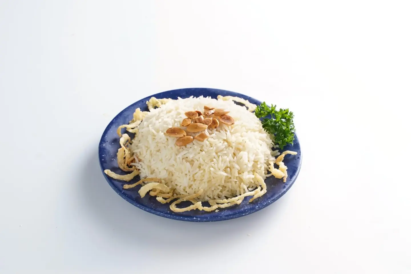 صحن أرز أبيض شعبي