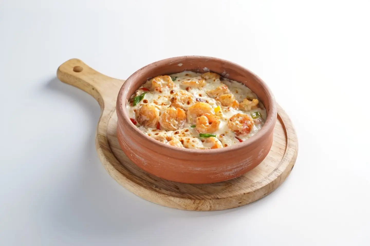 طاجن جمبري بالكريمة