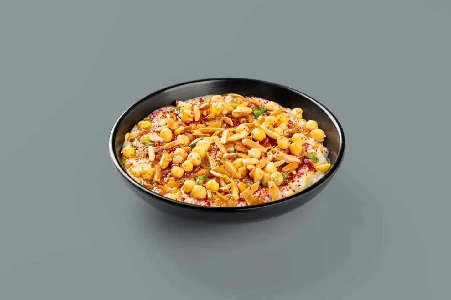 Fatteh With Oil, Pine Nuts, And Nuts
