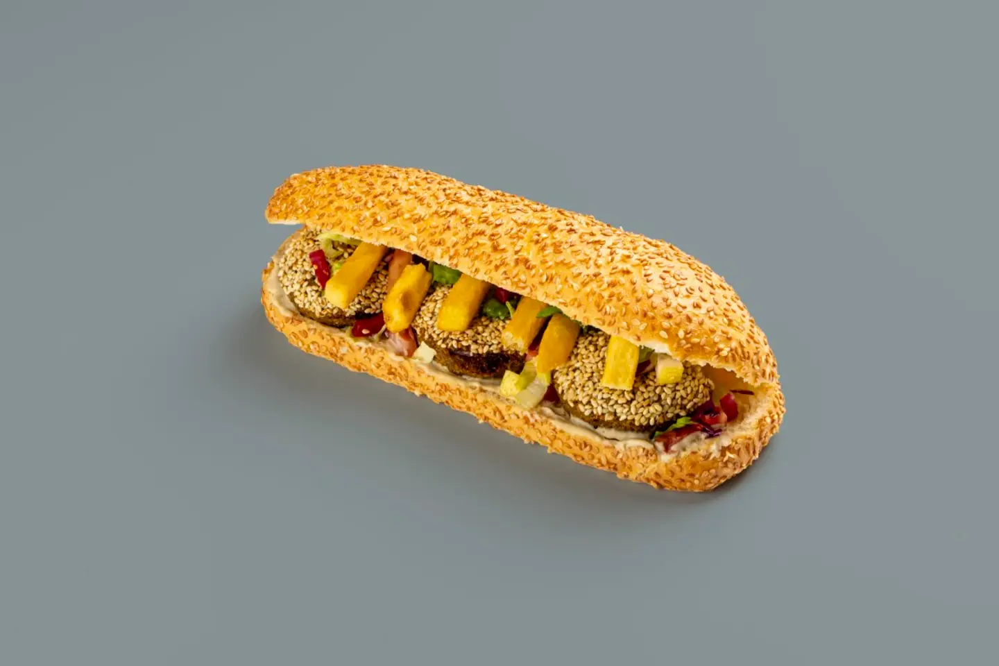 Stuffed Falafel Kaak