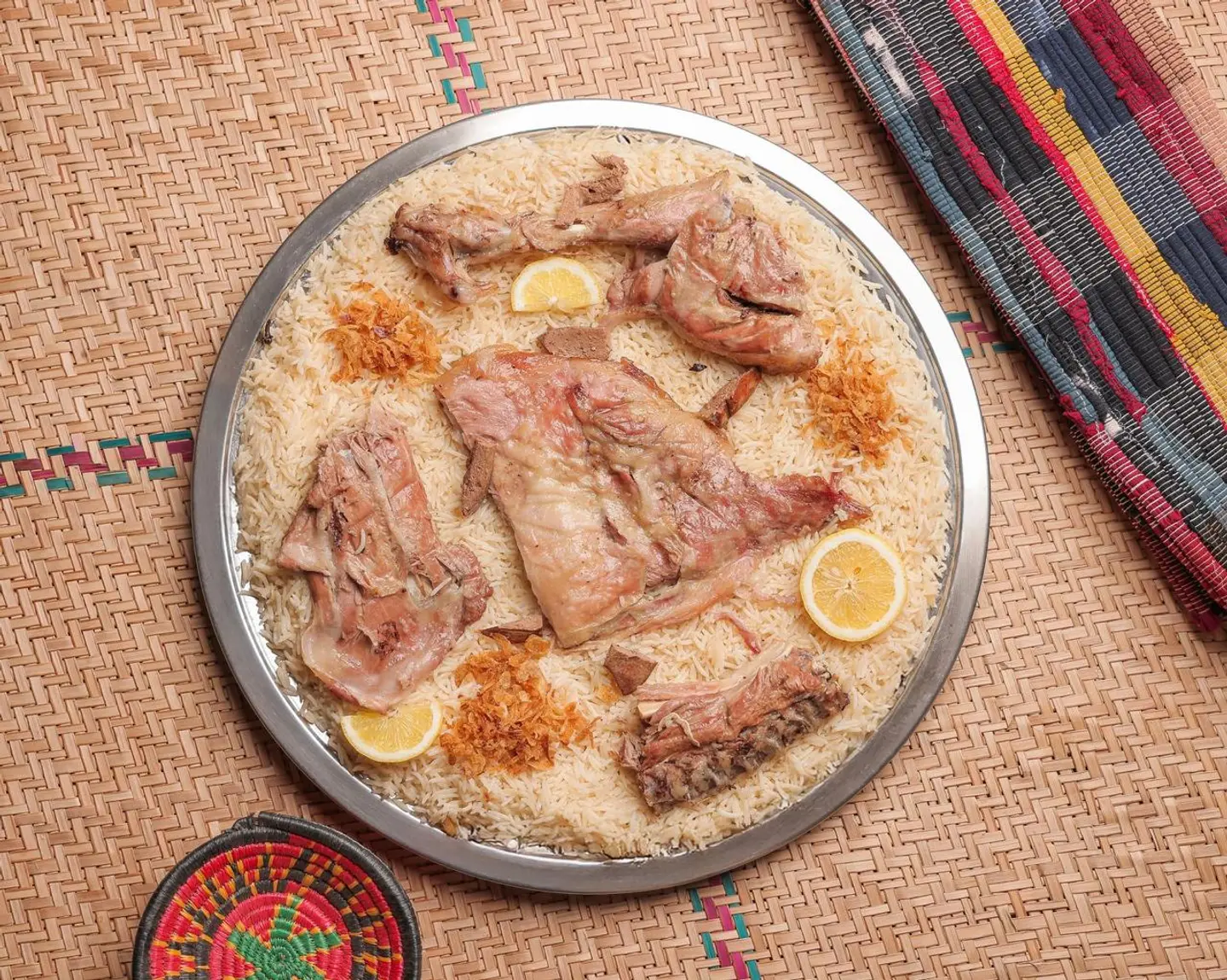ربع تيس حنيذ