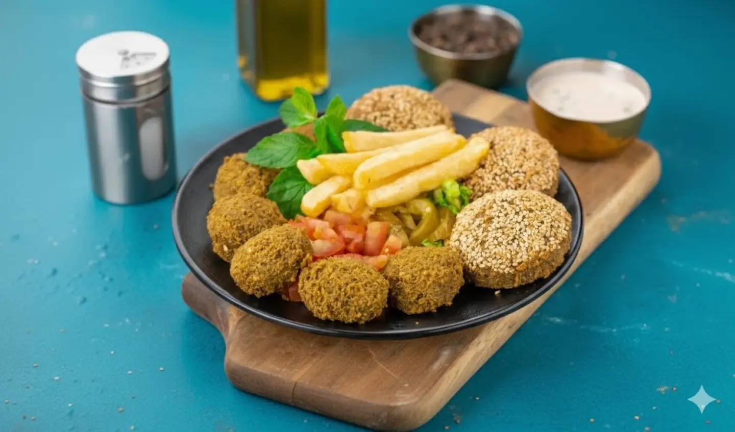 Mixed Falafel Plate