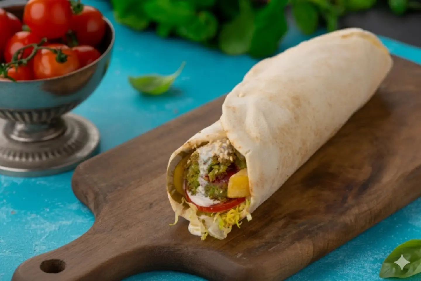 Stuffed Falafel Sandwich