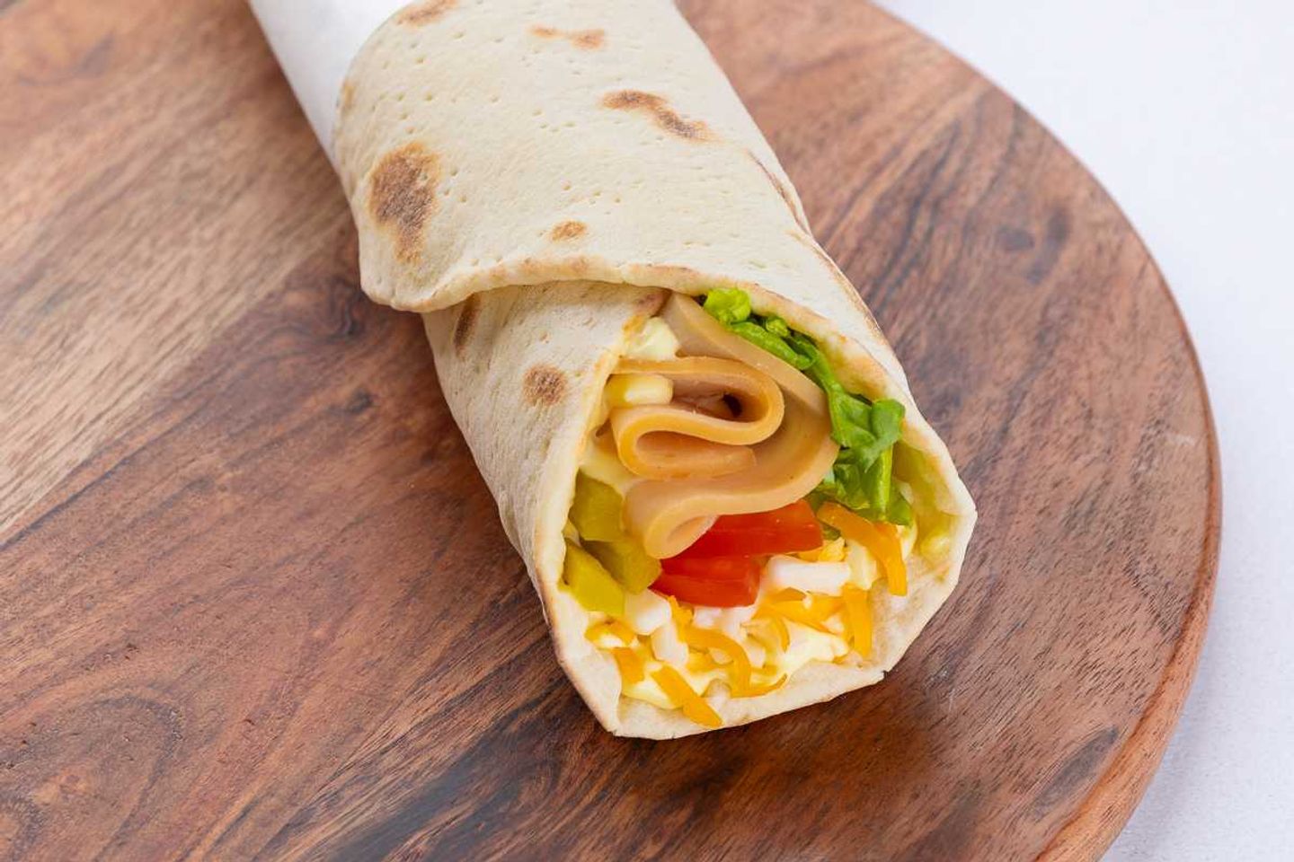 Turkey & Cheese Wrap