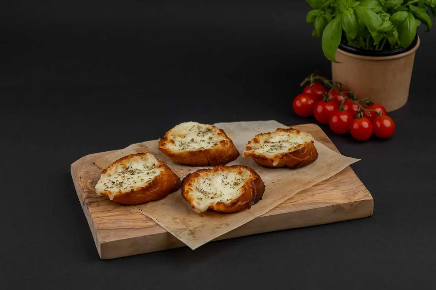 خبز الثوم والجبن