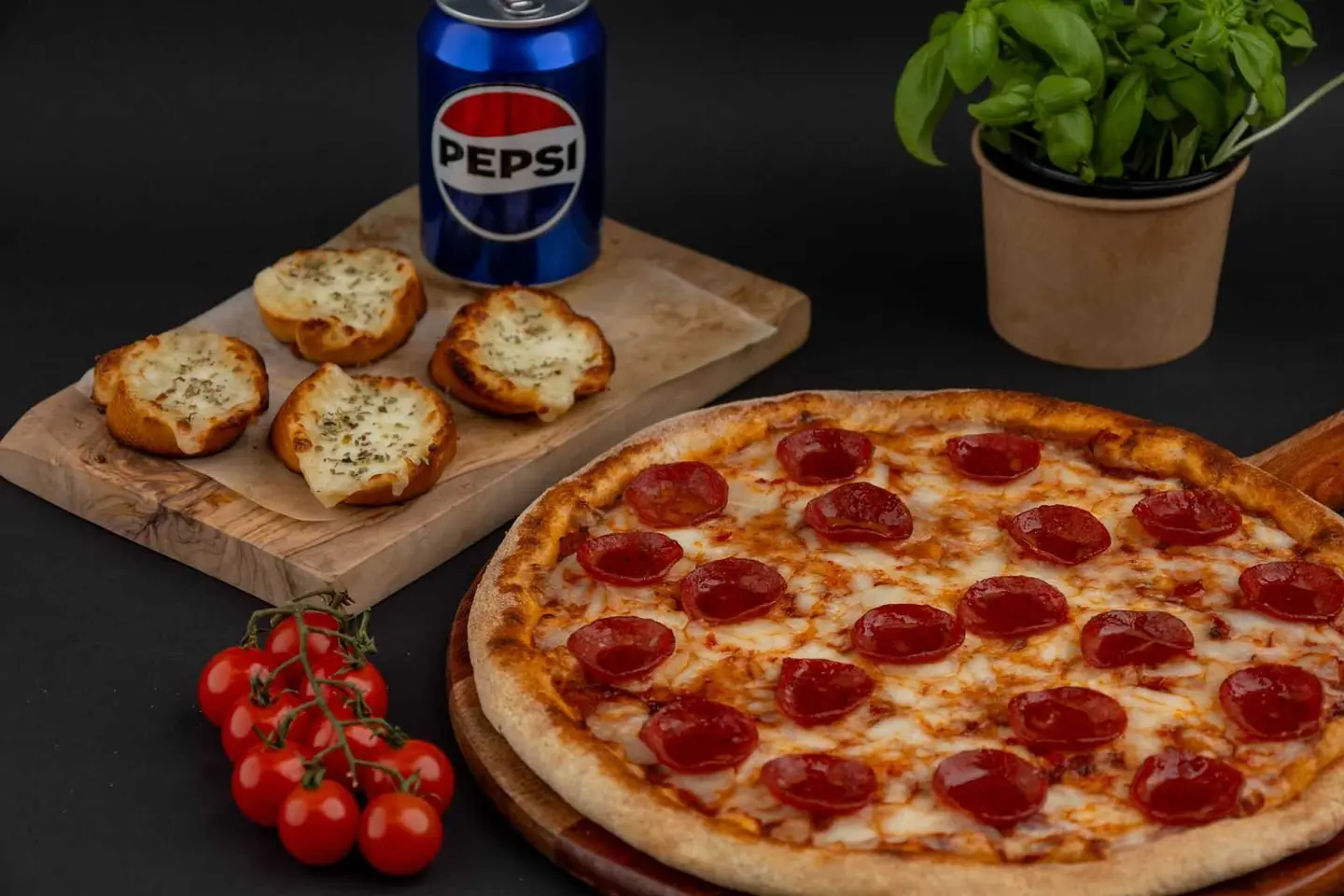 Big Pizza Meal For 1