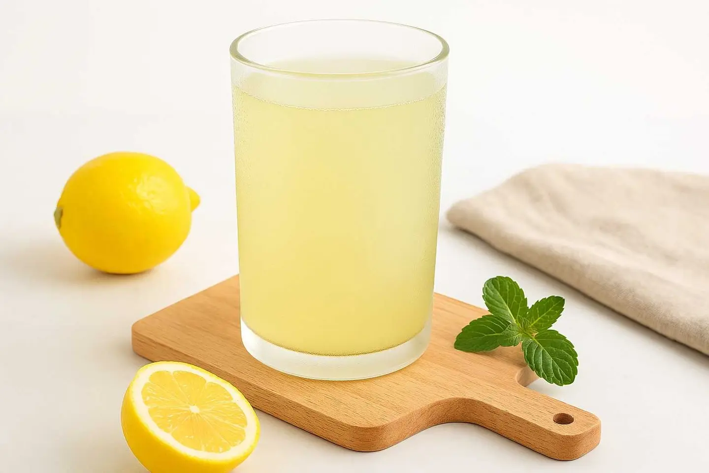 عصير الليمون الطازج