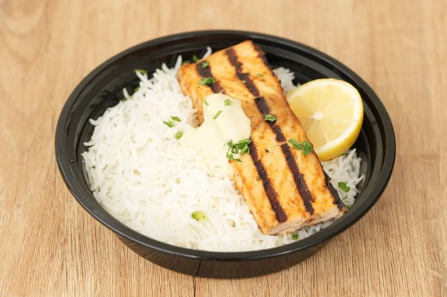 Salmon Fillet With Rice