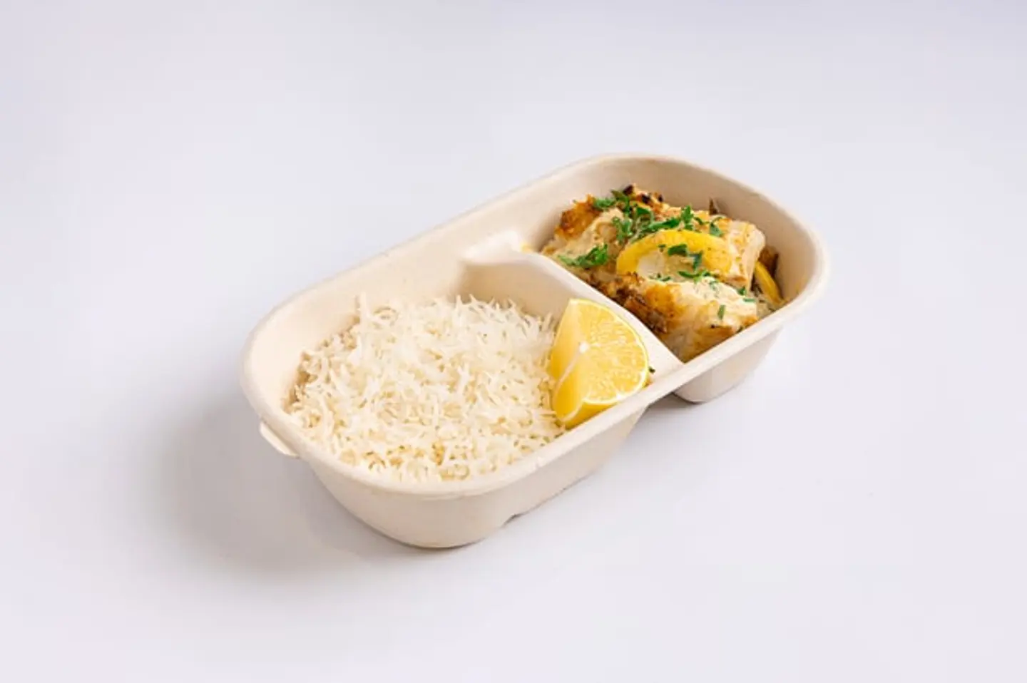 Fillet Fish With Rice