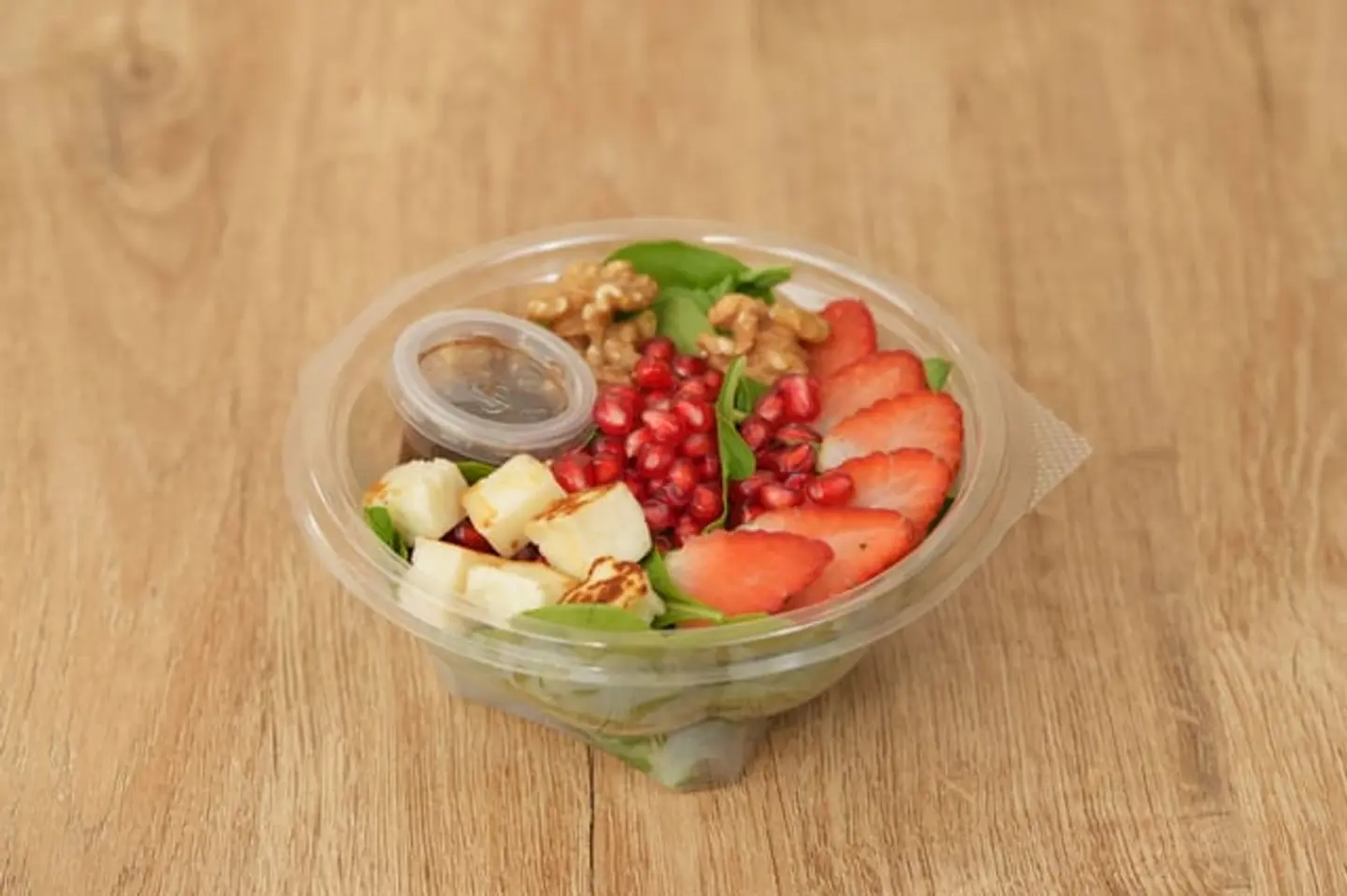 Strawberry And Halloumi Salad