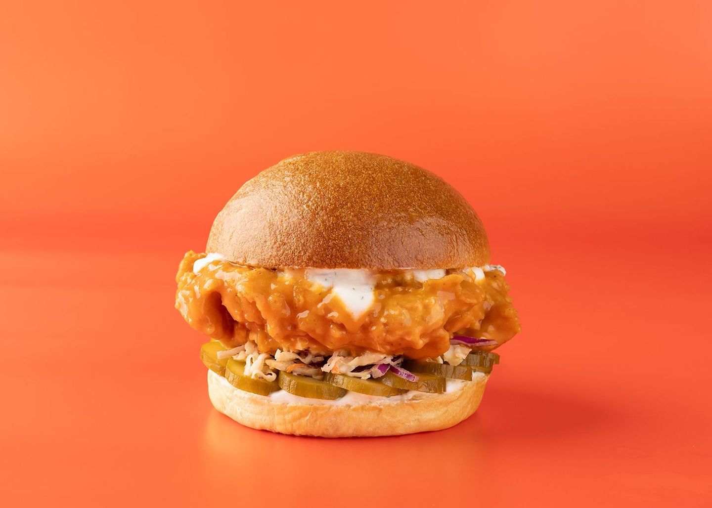 Spicy Fried Chicken Burger