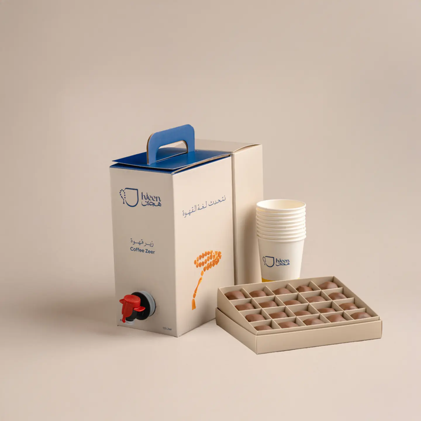 بوكس القهوة الساخنة الجمعات زير