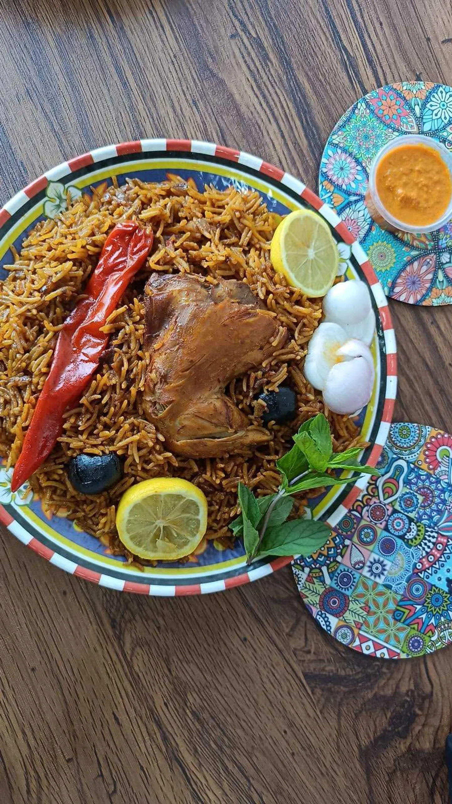 كبسة البيت دجاج شخص 1 ربع
