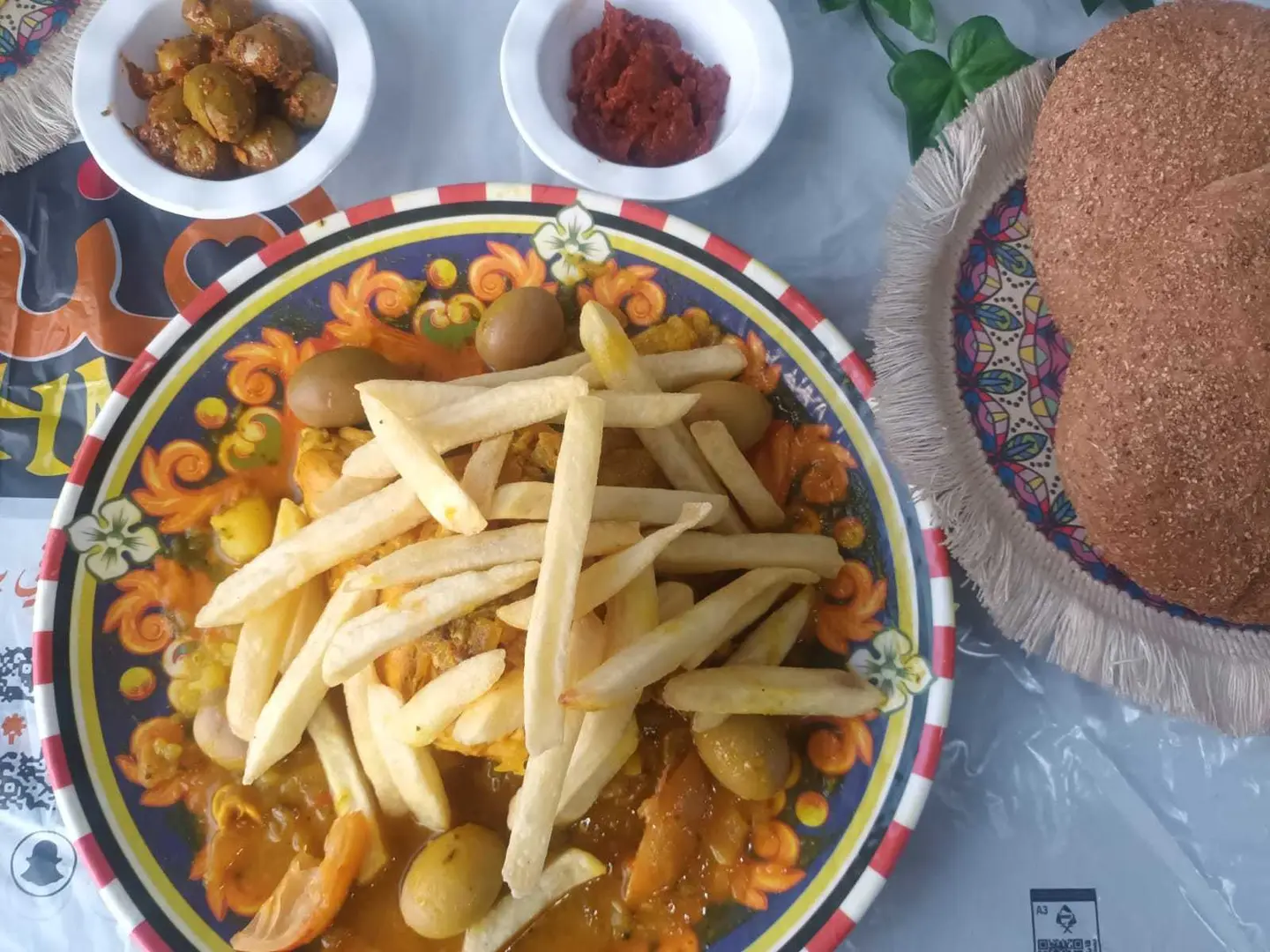 طاجن اللحم بالليمون 1