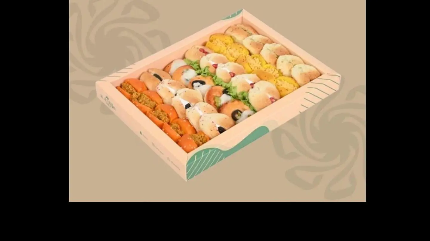 فطائر مشكل وسط