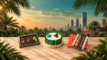 باكج كيك اليوم الوطني وحلا السمسم وورق العنب