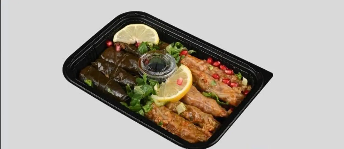 ورق عنب مع ملفوف صغير