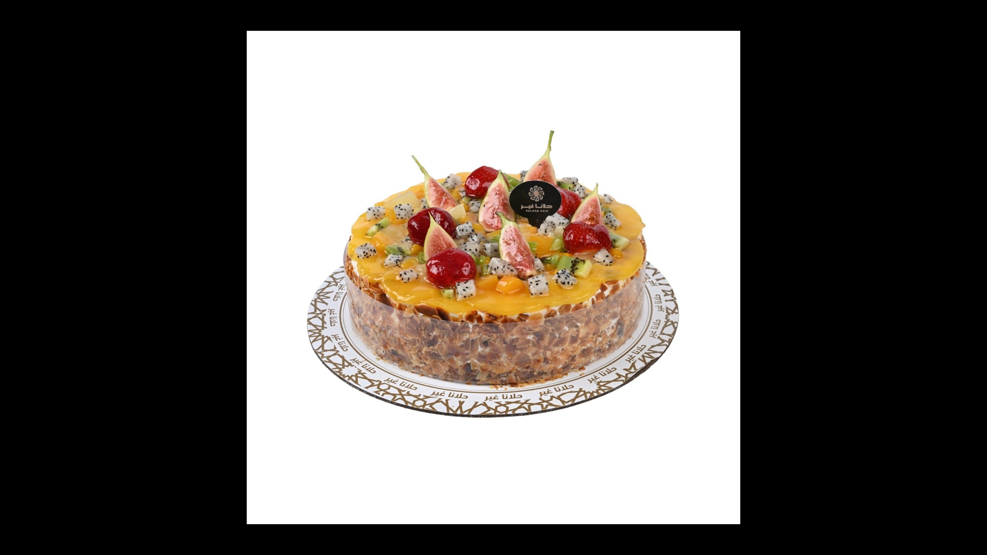 كيكة الفواكه