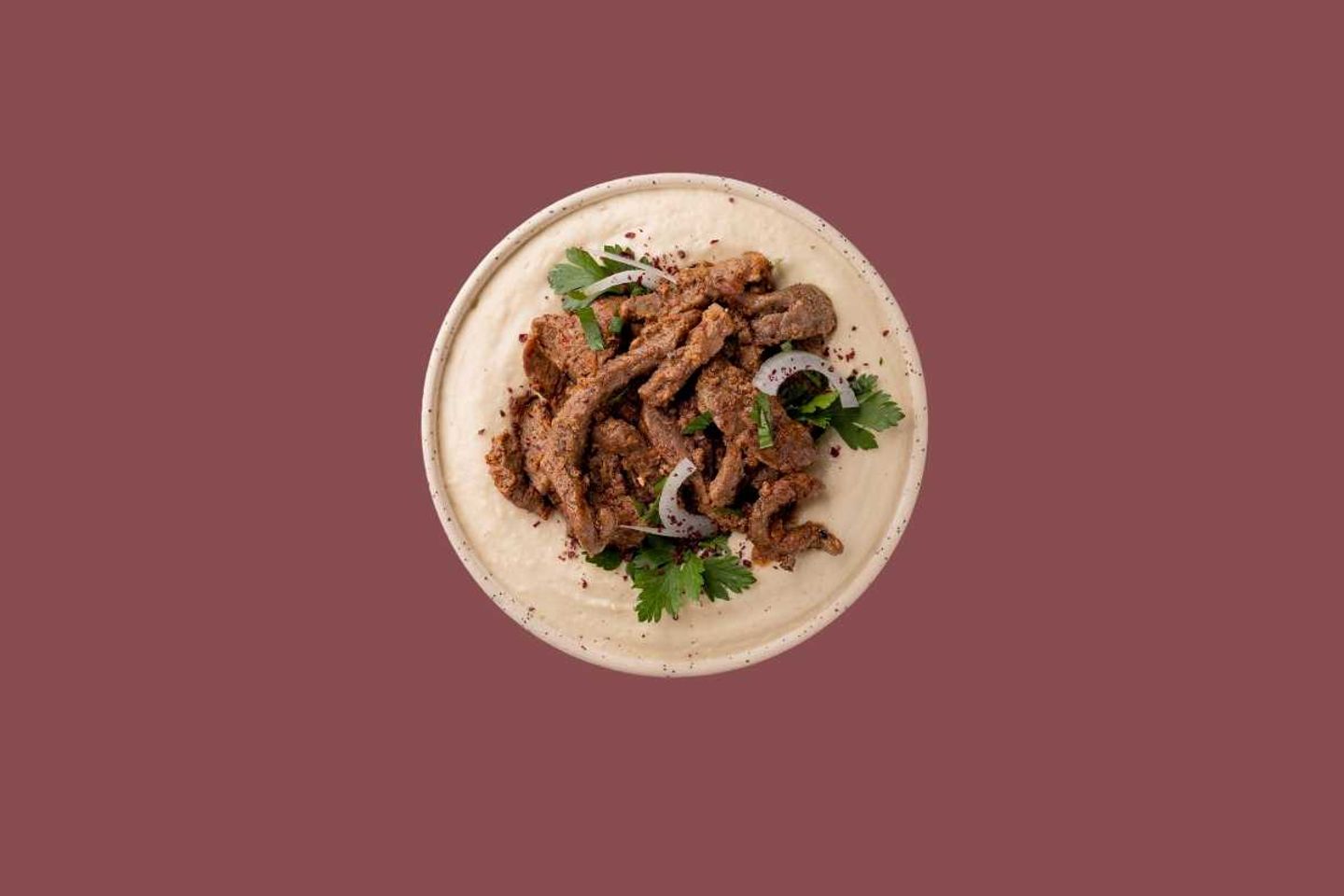 Hummus Beef Shawarma