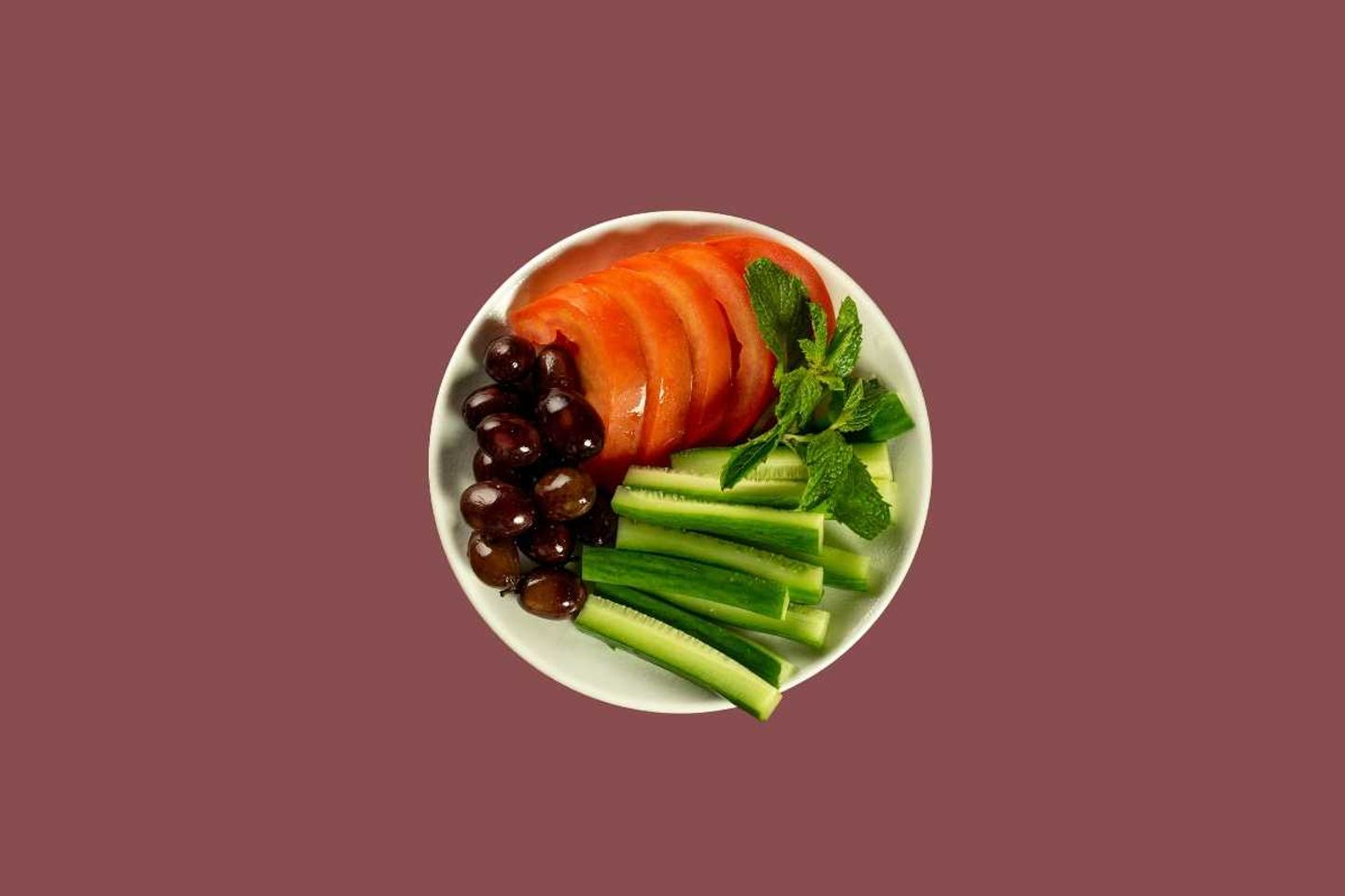 طبق خضار