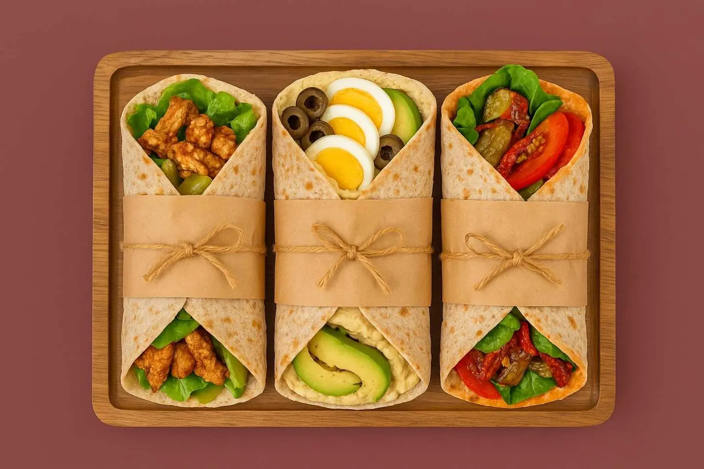 Hummus Wrap Bundle For 3