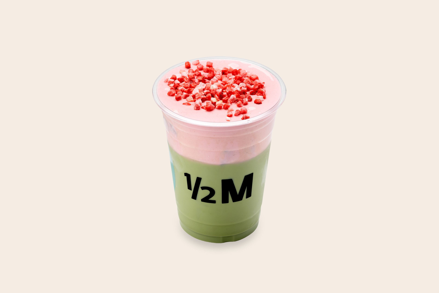 Strawberry Matcha 12 Oz