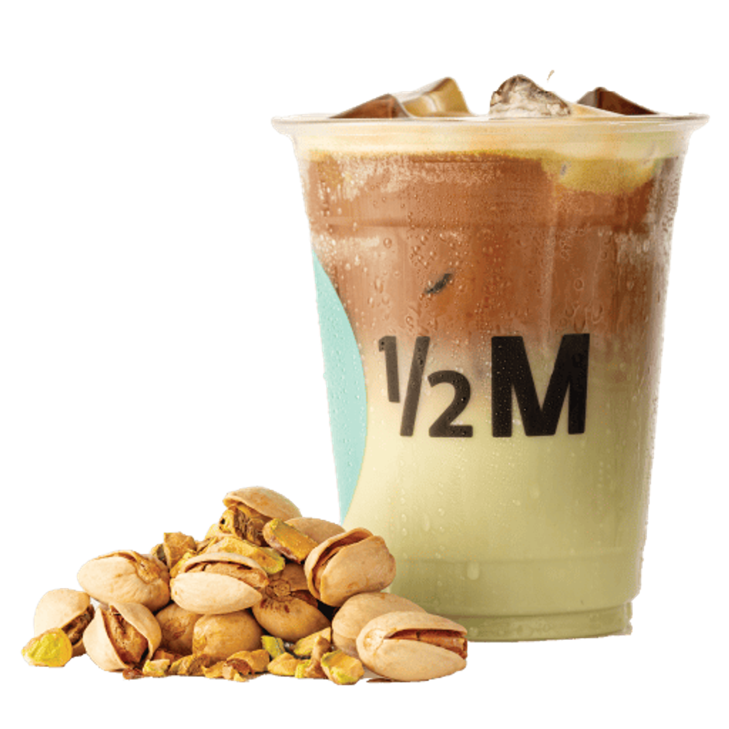 Iced Pistachio Latte 12 Oz