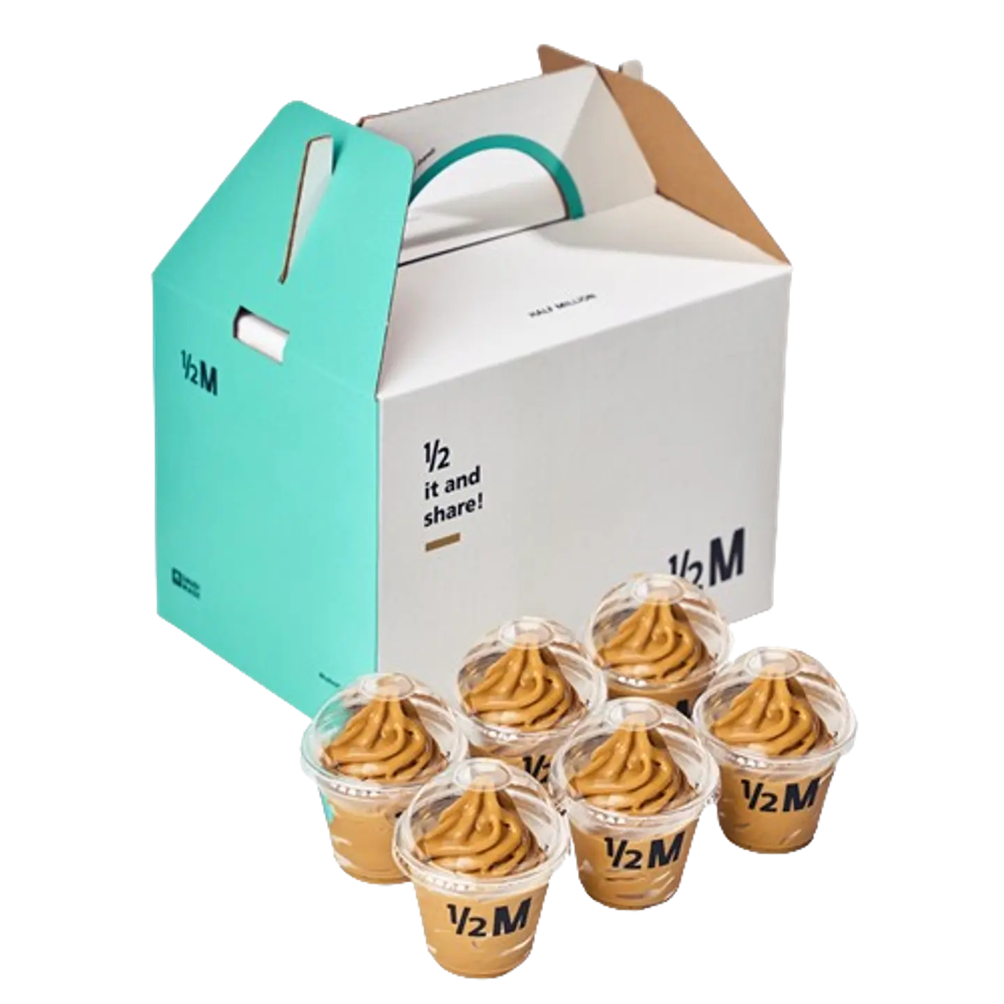 Golden Ice Cream Box