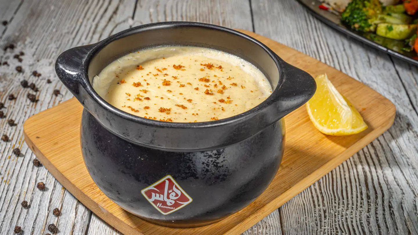 شوربة كريمة الدجاج