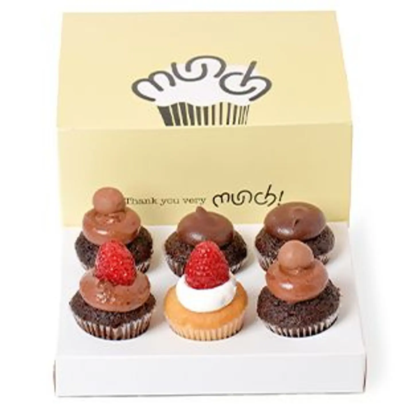 Premium Mini Cupcakes Box